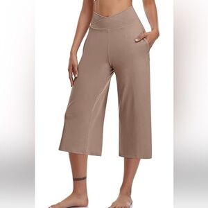 Women's Tarse Tan Cropped Pants